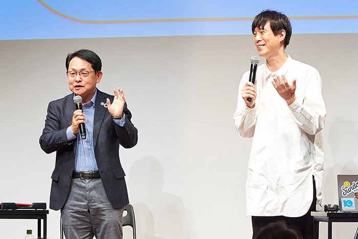 【前編】<span style="font-size:0.85em;">コウケンテツさん ×  西村一弘教授</span><br class="mode_pc"> 幸せのちからになる“適糖生活”トークショー