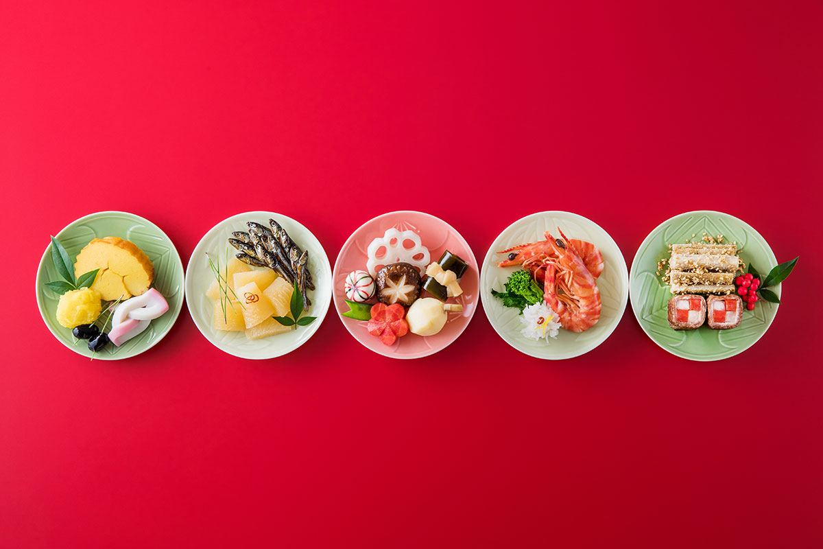 <span style="color: #ff0000;">【砂糖のホント 01】</span>おせちが長持ちする理由。<br class="mode_pc"> 砂糖が支えてきた日本のお正月